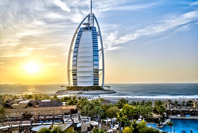 scenic view of famous burj al arab, dubai, United arab of emirates, 2015